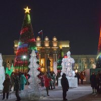 Новогодние праздники в Самаре :: Олег Манаенков