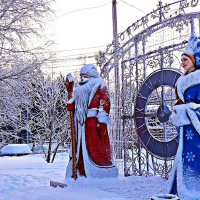 Новый год-25 в сквере Победы! :: Владимир 