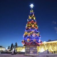 Вечерний Петербург новогодний :: Николай 