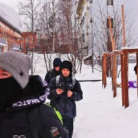 Январь...Каникулы закончились- пора в школу! :: Владимир 