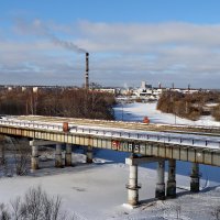 Шуя. Лихушинский мост. :: Сергей Пиголкин