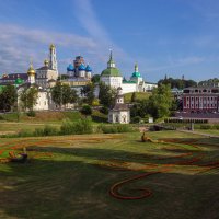 Вид на Троице-Сергиеву Лавру с Блинной горы :: Александр Кафтанов