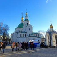 На Крещение в Даниловом монастыре... :: Константин Анисимов