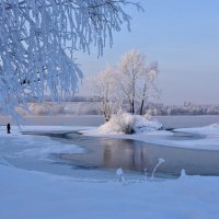 Красота на Енисее :: Владимир Звягин