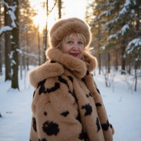 в зимнем лесу :: Ирина Милонова