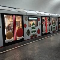 новогоднее московское метро :: Галина R...