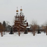 Богоявленский храм . Последний день зимы . :: Мила Бовкун