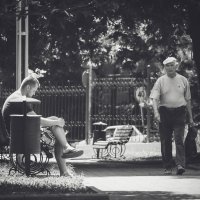 Сморило на солнышке (чб) :: Сергей Царёв