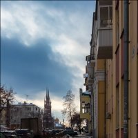 Вид на "польский" костёл :: Александр Тарноградский Вид на "польский" костёл :: Александр Тарноградский