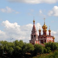 Богоявленский храм на берегу Тобола :: lyudmila Курлова