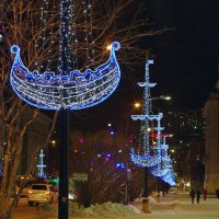 Ночной Мурманск :: Сергей Швечков