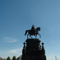 Статуя короля Пруссии в Дрездене :: Alexandra Sakharova