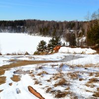 Кузбасс живописный - озеро Апрелька :: Татьяна Лютаева