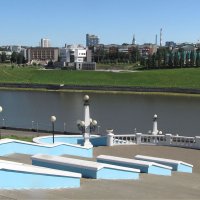 Вид со смотровой площадки на Чебоксарский залив :: Александр Ильчевский Вид со смотровой площадки на Чебоксарский залив :: Александр Ильчевский