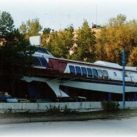 Судно на подводных крыльях "Метеор" :: Сергей М 