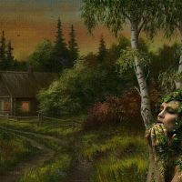 сказка Лесная Фея :: Е.М. *** сказка Лесная Фея :: Е.М. ***