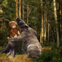 сказка  Машенька  и  медведь :: Е.М. ***