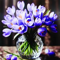 Весенний букетик :: Людмила Смородинская