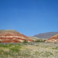 Чудесные разноцветные холмы в Национальном заповеднике Джон Дей Фоссил Бедс. :: unix (Илья Утропов)