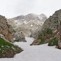 ПРОГУЛКА НА БОЛЬШОЙ ЧИМГАН 3300м, с вершины. :: Виктор Осипчук