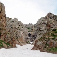 ПРОГУЛКА НА БОЛЬШОЙ ЧИМГАН 3300м, с вершины. :: Виктор Осипчук