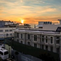 Вид из окна отеля :: skijumper Иванов