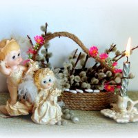 К вербному воскресенью. :: nadyasilyuk Вознюк К вербному воскресенью. :: nadyasilyuk Вознюк