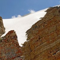 ПРОГУЛКА НА БОЛЬШОЙ ЧИМГАН - 2, стена.. :: Виктор Осипчук ПРОГУЛКА НА БОЛЬШОЙ ЧИМГАН - 2, стена.. :: Виктор Осипчук