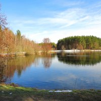 Вид на пруд :: Андрей Снегерёв