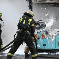 Пожарные за работой :: Алексей