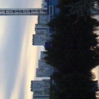 Городской закат :: Дмитрий Петров Городской закат :: Дмитрий Петров