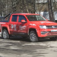 Красный пикап :: Дмитрий Никитин