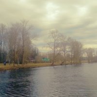 Вечер на пруду :: Сергей Кочнев