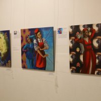 На открытии выставке Миры Аргуновой :: Ольга 