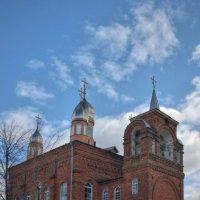 Храм Казанской иконы Божией Матери в г. Чудово :: Andrey Lomakin Храм Казанской иконы Божией Матери в г. Чудово :: Andrey Lomakin