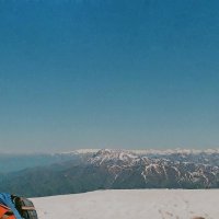 БОЛЬШОЙ ЧИМГАН, 3300м, вид со стороны. :: Виктор Осипчук БОЛЬШОЙ ЧИМГАН, 3300м, вид со стороны. :: Виктор Осипчук