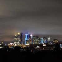Москва в туман :: Александр Конов