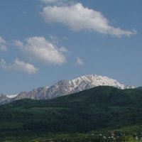 БОЛЬШОЙ ЧИМГАН, 3300м, вид со стороны. :: Виктор Осипчук БОЛЬШОЙ ЧИМГАН, 3300м, вид со стороны. :: Виктор Осипчук