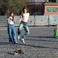 Тиктокеры на Красной площади. :: Татьяна Помогалова Тиктокеры на Красной площади. :: Татьяна Помогалова