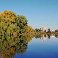 Утро на городском пруду :: Сергей М 