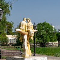 Аллея влюбленных в Гомеле :: Игорь Сикорский Аллея влюбленных в Гомеле :: Игорь Сикорский