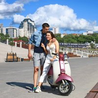 Однажды на Набережной. :: Николай Рубцов