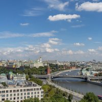 Вид с Храма Христа Спасителя, Москва :: leo yagonen