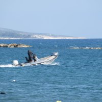 На моторке по Средиземному морю. :: Oleg4618 Шутченко