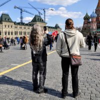 И всё-таки они добрались до Красной площади,,,) :: Анатолий Колосов