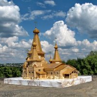 Успенский собор в г. Кемь 1717 г. Архангельская олб. :: Юрий Шевляков