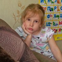 Внучка  Любочка :: Валентин Семчишин