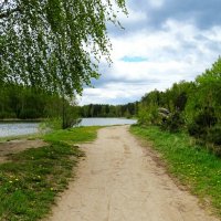 Майская погода переменчива (репортаж из поездок по области). :: Милешкин Владимир Алексеевич 