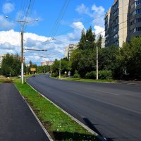 Чебоксары. Улица Университетская летом. :: Пётр Чернега