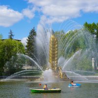 Фонтан "Золотой колос" :: Ольга 